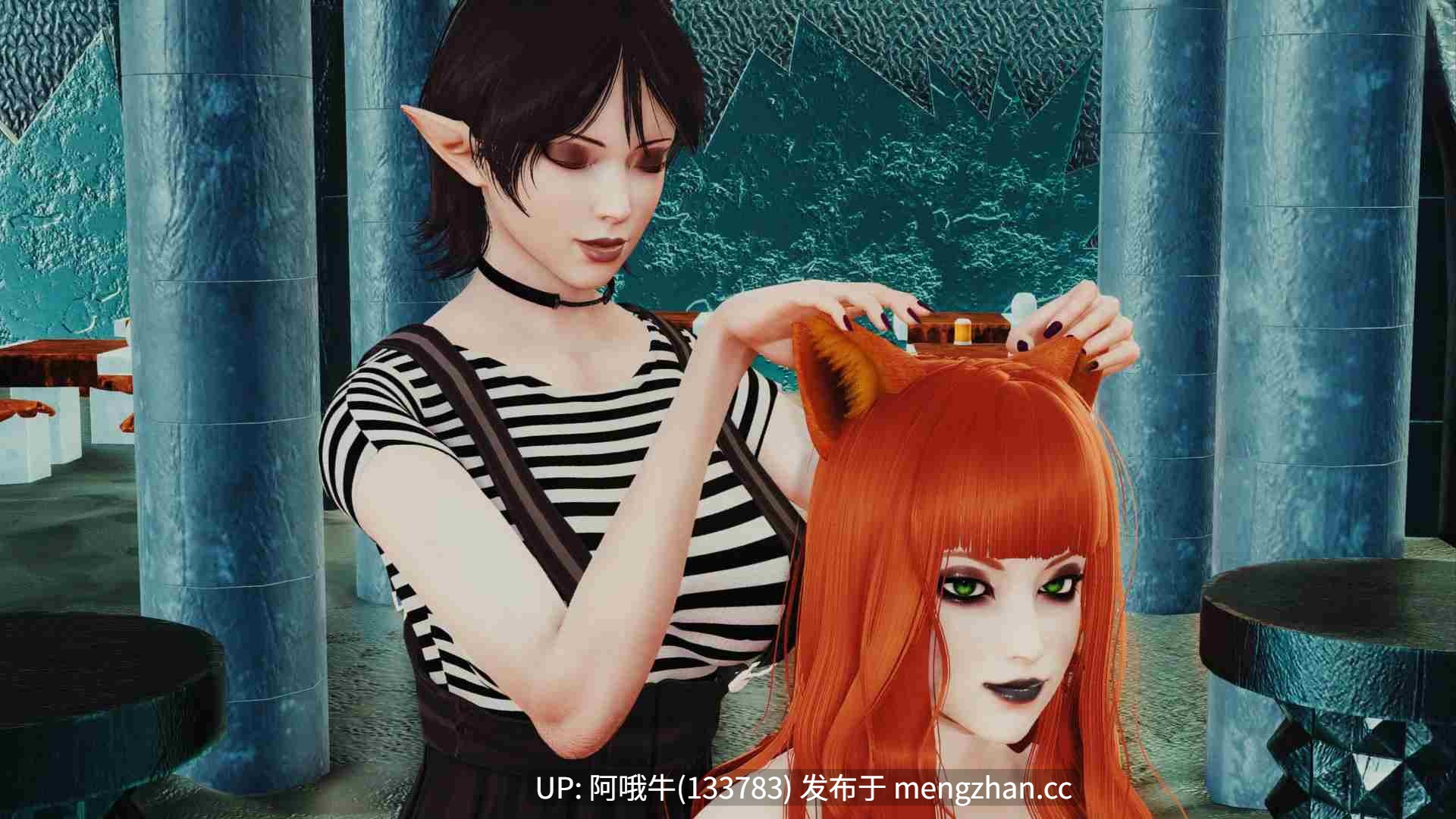 【幻想/扶她/SLG/PC/机翻】哥特屋 GothHouse [Ch.2] 【742M】【序号6816】-第9张图片-萌站
