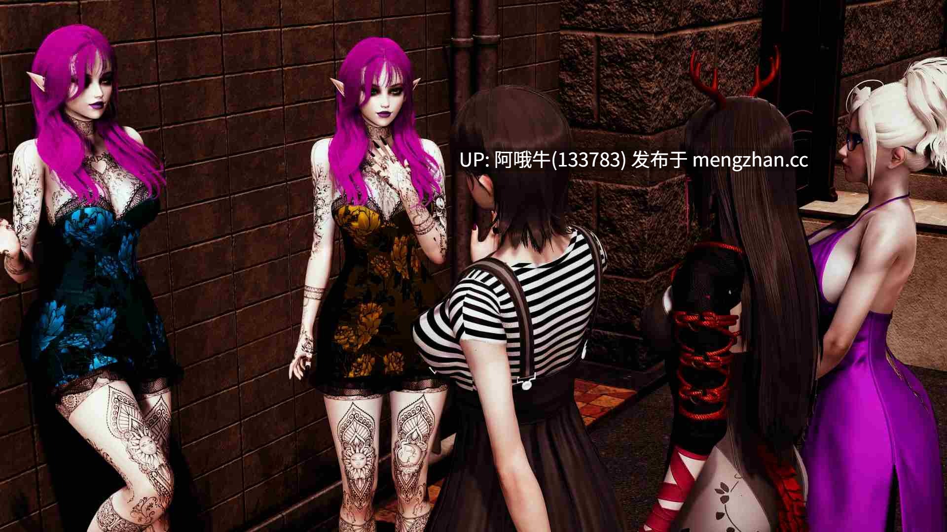 【幻想/扶她/SLG/PC/机翻】哥特屋 GothHouse [Ch.2] 【742M】【序号6816】-第11张图片-萌站