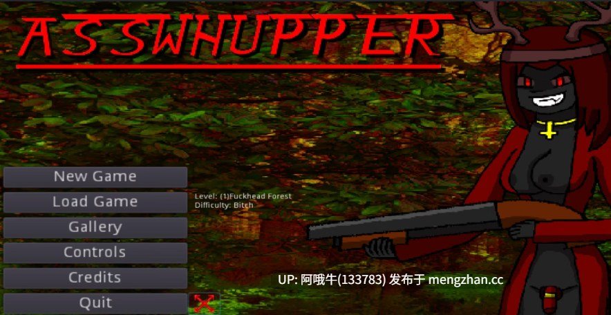 【横板/ACT/闯关/PC/生肉】驴子狂欢 AssWhupper [v1] 【165M】【序号6820】