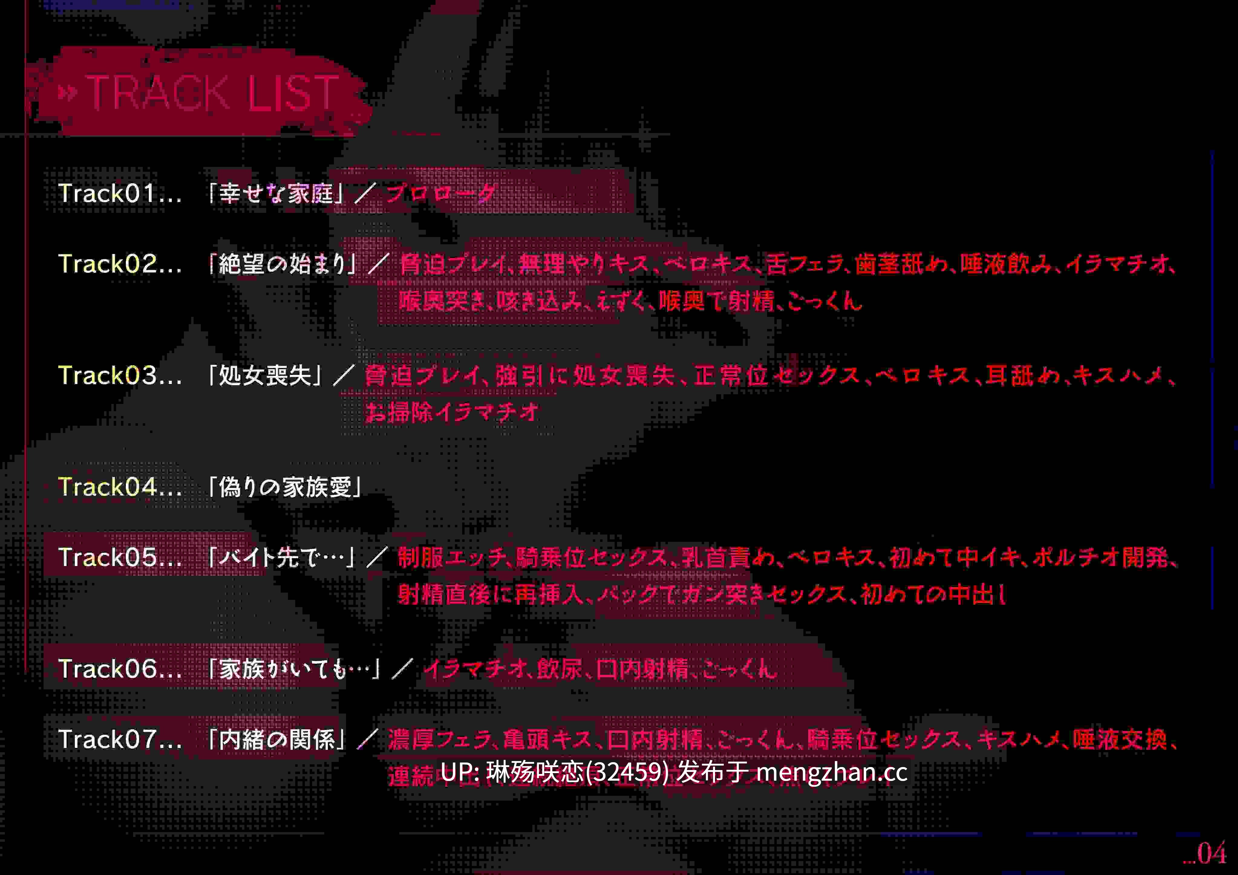 RJ01490012 【简体中文版】『继父大人，请不要再这样了…』巨乳JK～为了家人而奉上的纯洁～-第3张图片-萌站