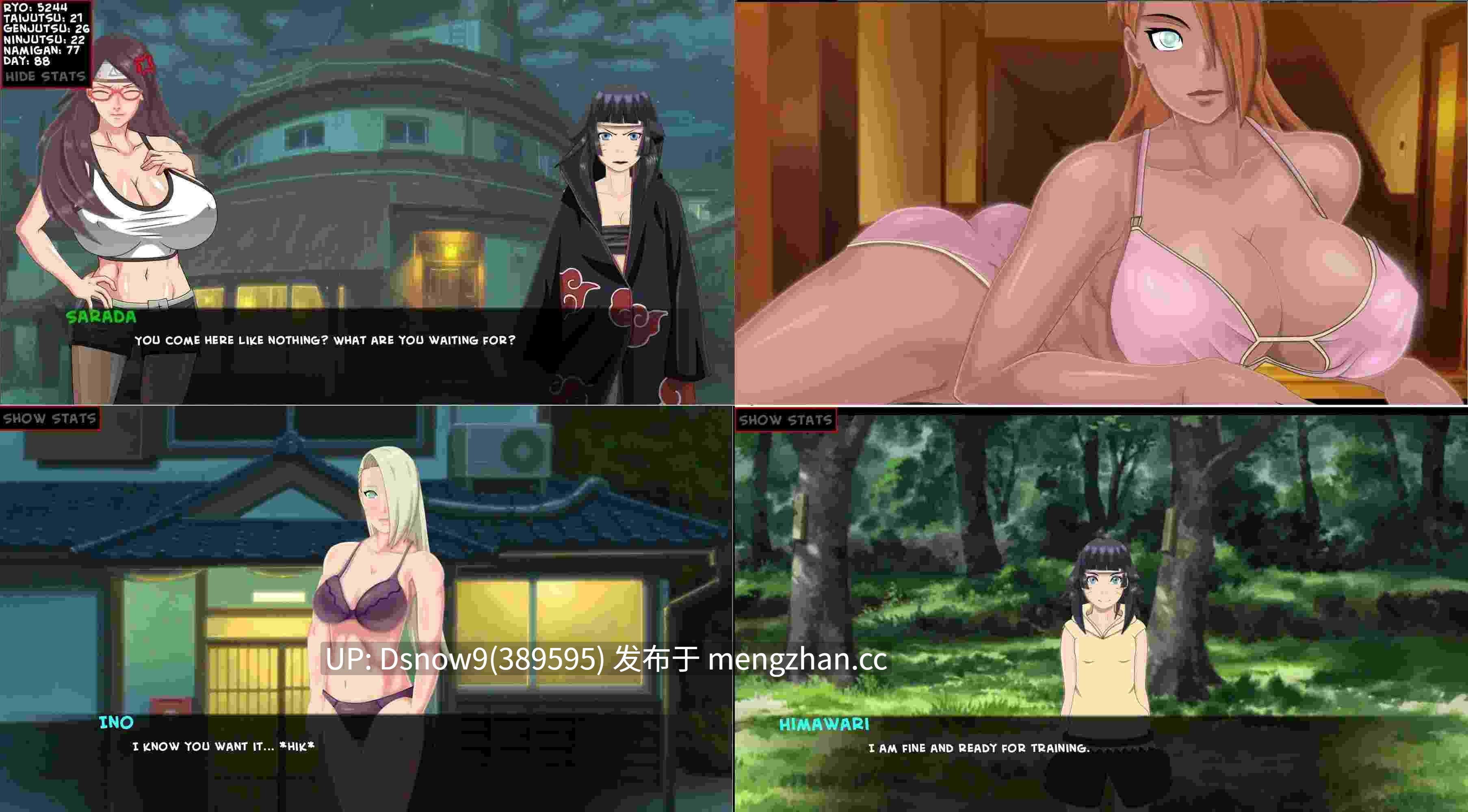 【同人SLG/汉化/动态】萨拉达训练:最后的战争 Sarada Training: The Last War v4.3【PC+安卓/4.39G】-第3张图片-萌站 【同人SLG/汉化/动态】萨拉达训练:最后的战争 Sarada Training: The Last War v4.3【PC+安卓/4.39G】-第3张图片-萌站