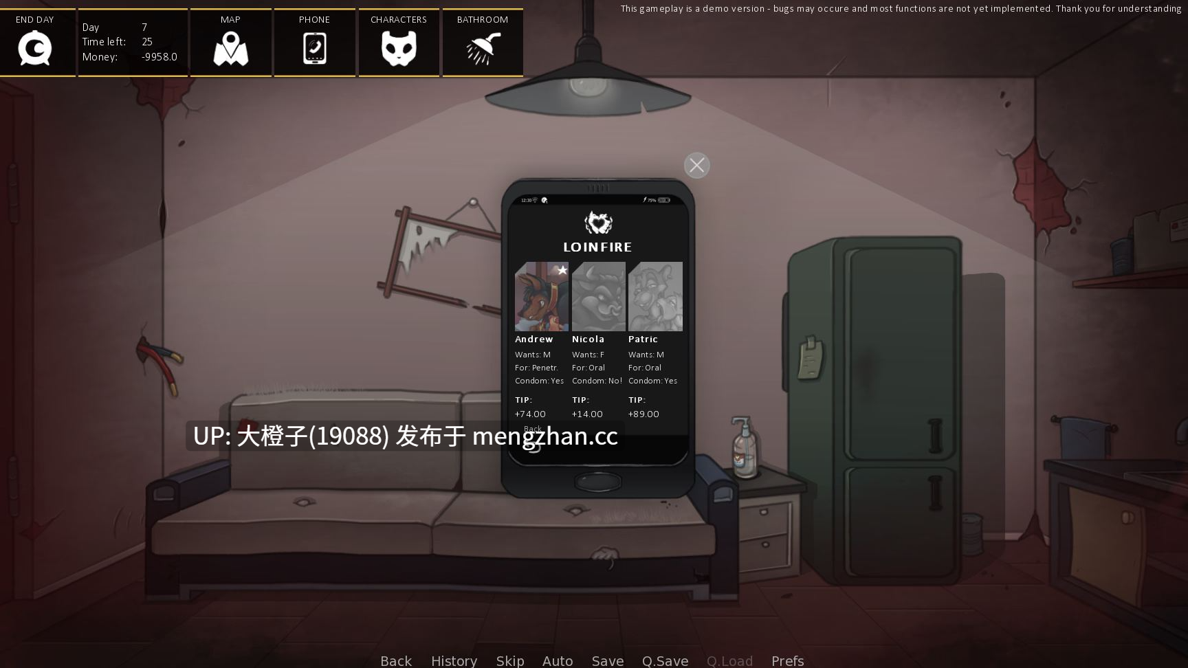 [SLG汉化动态步兵PC福瑞]债务人 Debtors V6.4 [1.25G][萌站植入]-第22张图片-萌站
