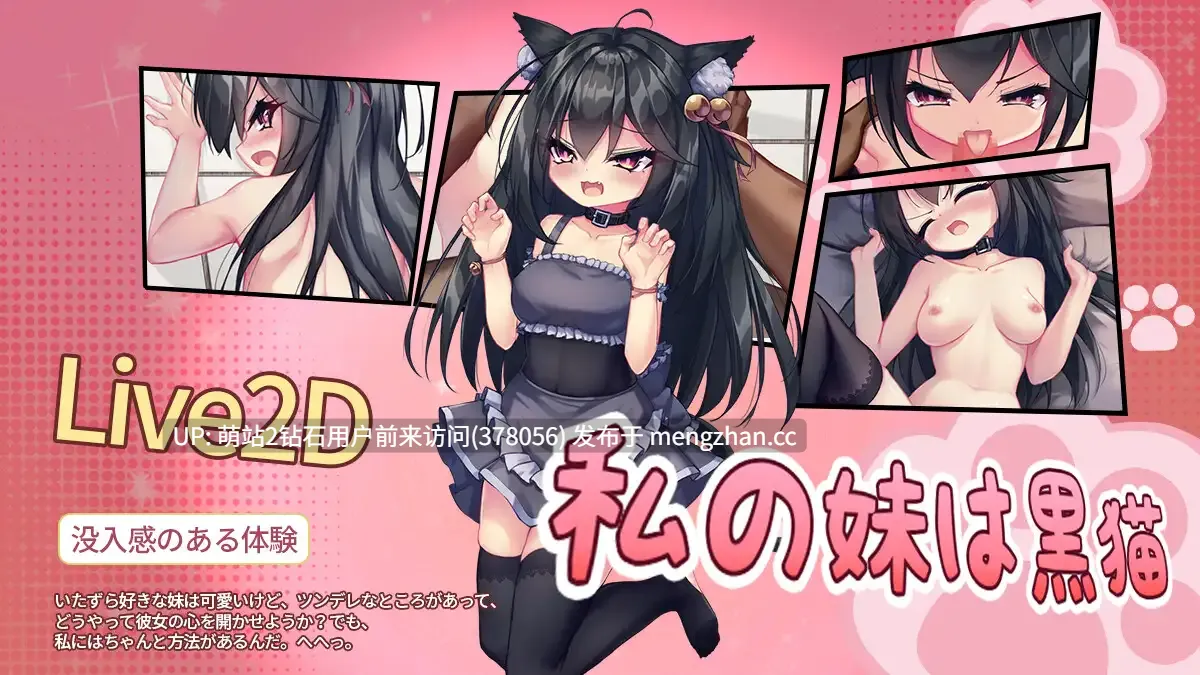 [雌小鬼贫乳猫娘发情期调教征服]私の妹は黒猫-第2张图片-萌站