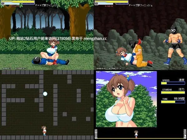 [老东西安装字体]【精品ACT像素动态PC格斗巨乳】淫魔の拳 Inma no Ken Fist full Possessed