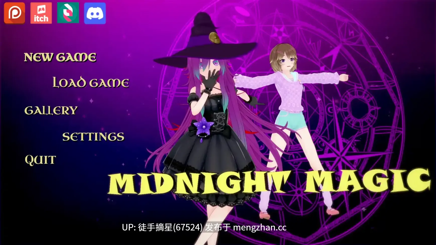 萌站汉化【日系SLG/AI汉化/奇幻】午夜魔法v0.0.15 AI汉化版【PC/4.61G/更新】
