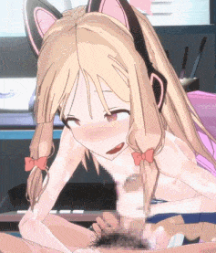 おち〇ちんの皮をもてあそぶモモイ
