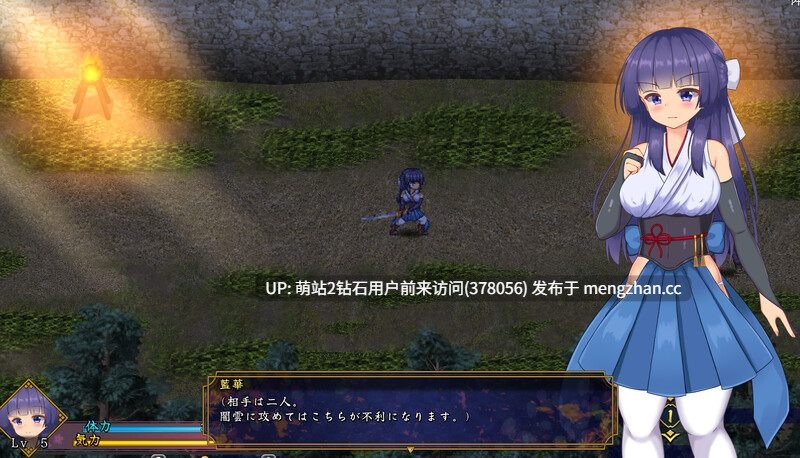 [像素凌辱][淫纹催情][堕落动态] 蓝华绚滥（藍華絢濫）先行体验版 机翻汉化 [1.2G百度] 