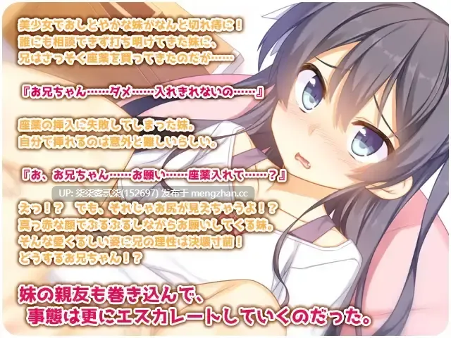 妹が痔になったので座薬を入れてやった件 【PC/ADV/AI汉化/无修/830MB】-第2张图片-萌站