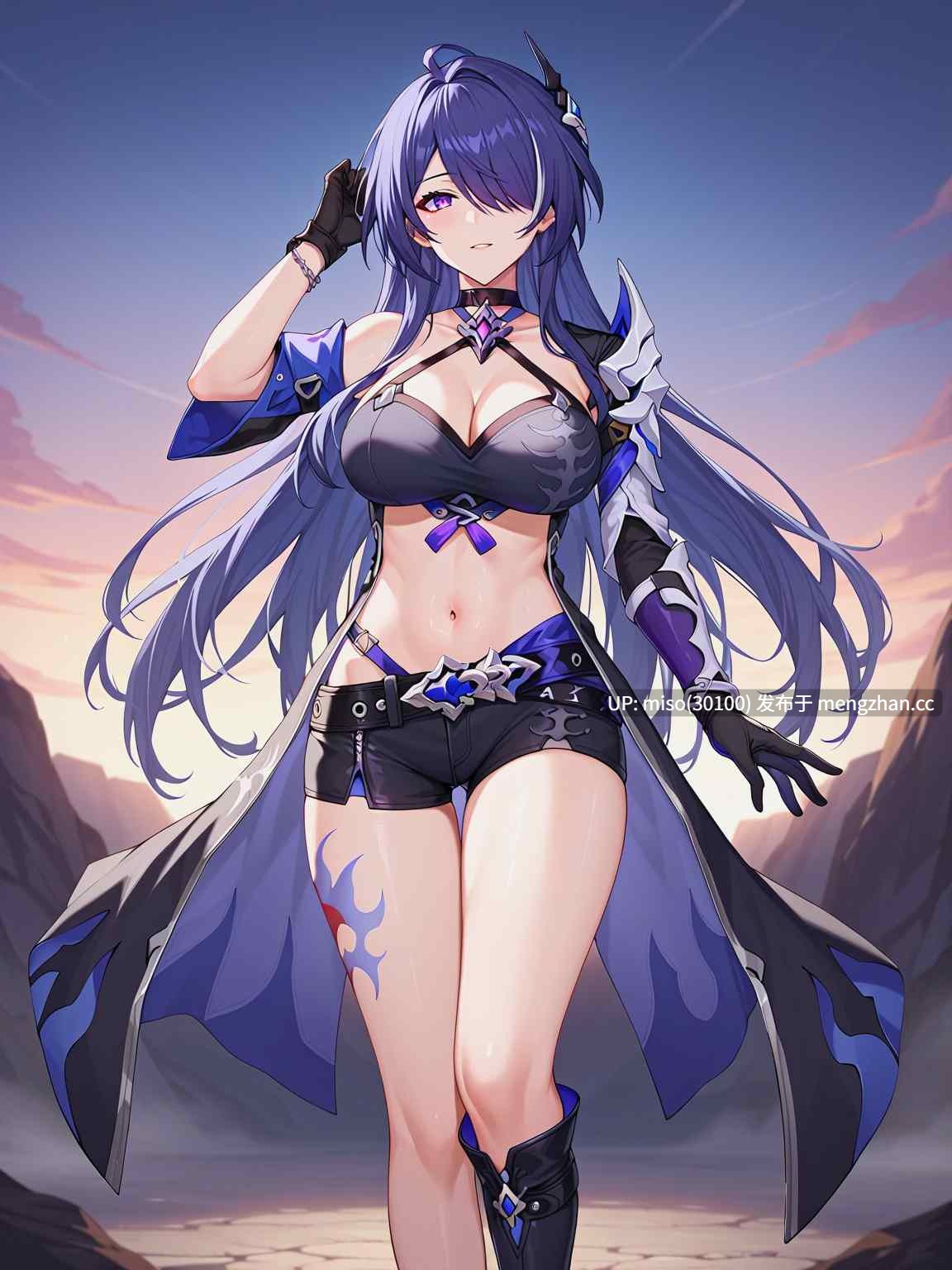 28.UnrealBeautyAIMIX  NO.174 Acheron-第2张图片-萌站