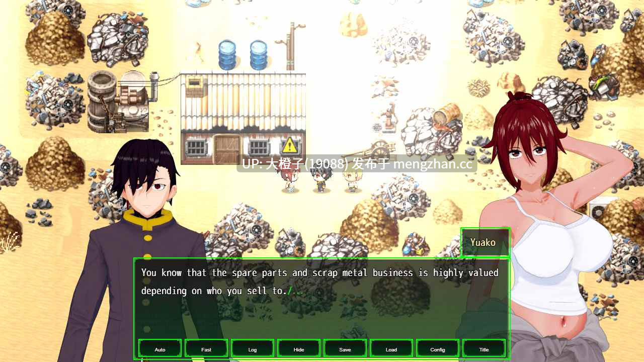 [RPG汉化PC步兵动态] Dezato Wasteland V0.10b [2.63G]-第13张图片-萌站