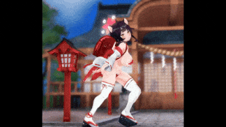 #蔚蓝档案 勇美枫 MMD #巫女 #マレーバク大佐 3020712-第5张图片-萌站