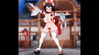 #蔚蓝档案 勇美枫 MMD #巫女 #マレーバク大佐 3020712-第6张图片-萌站