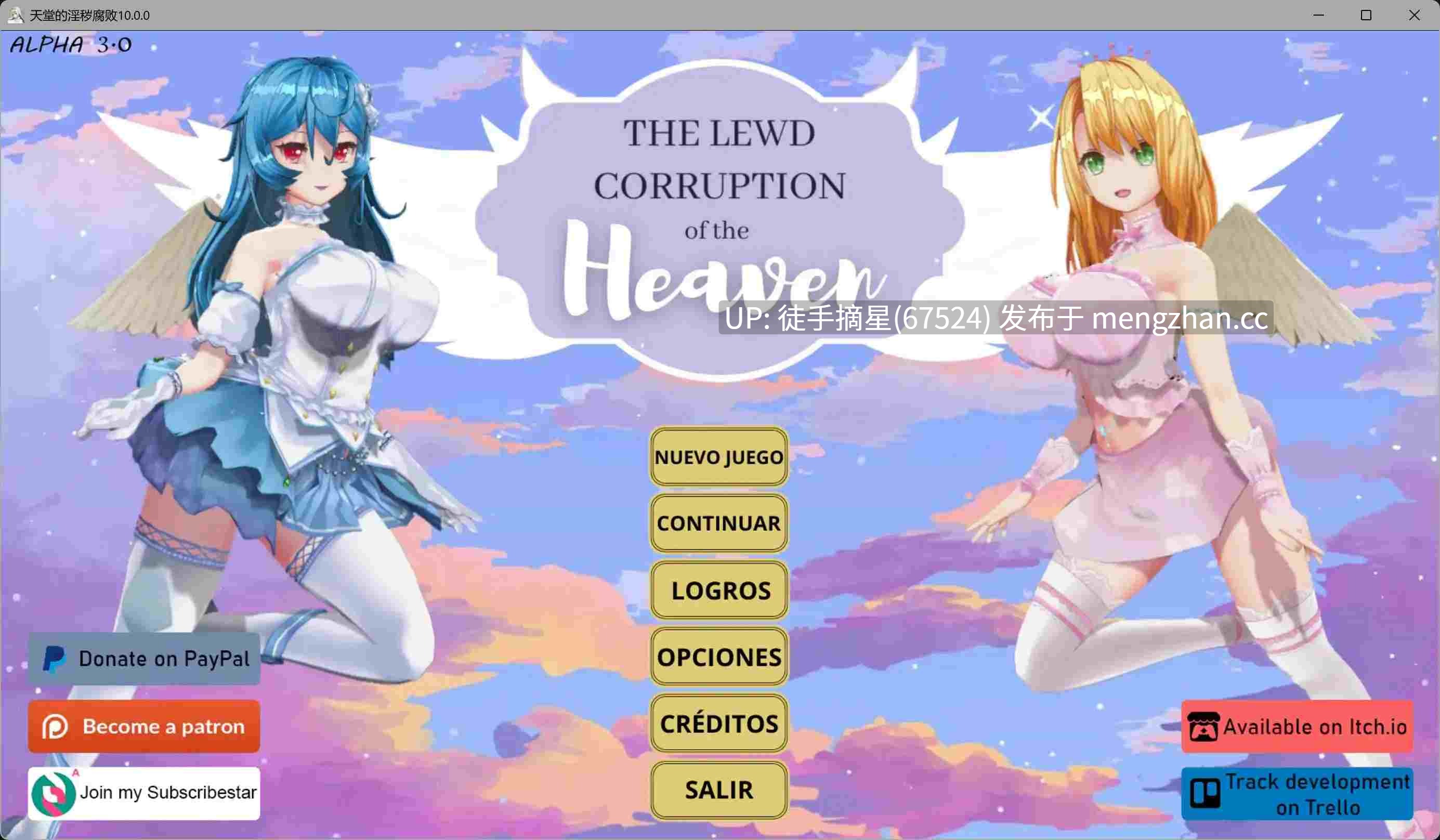 萌站汉化【日系SLG/AI汉化/3D】The Lewd Corruption of the Heaven 10.0.0 AI汉化版【PC/6.24G/更新】