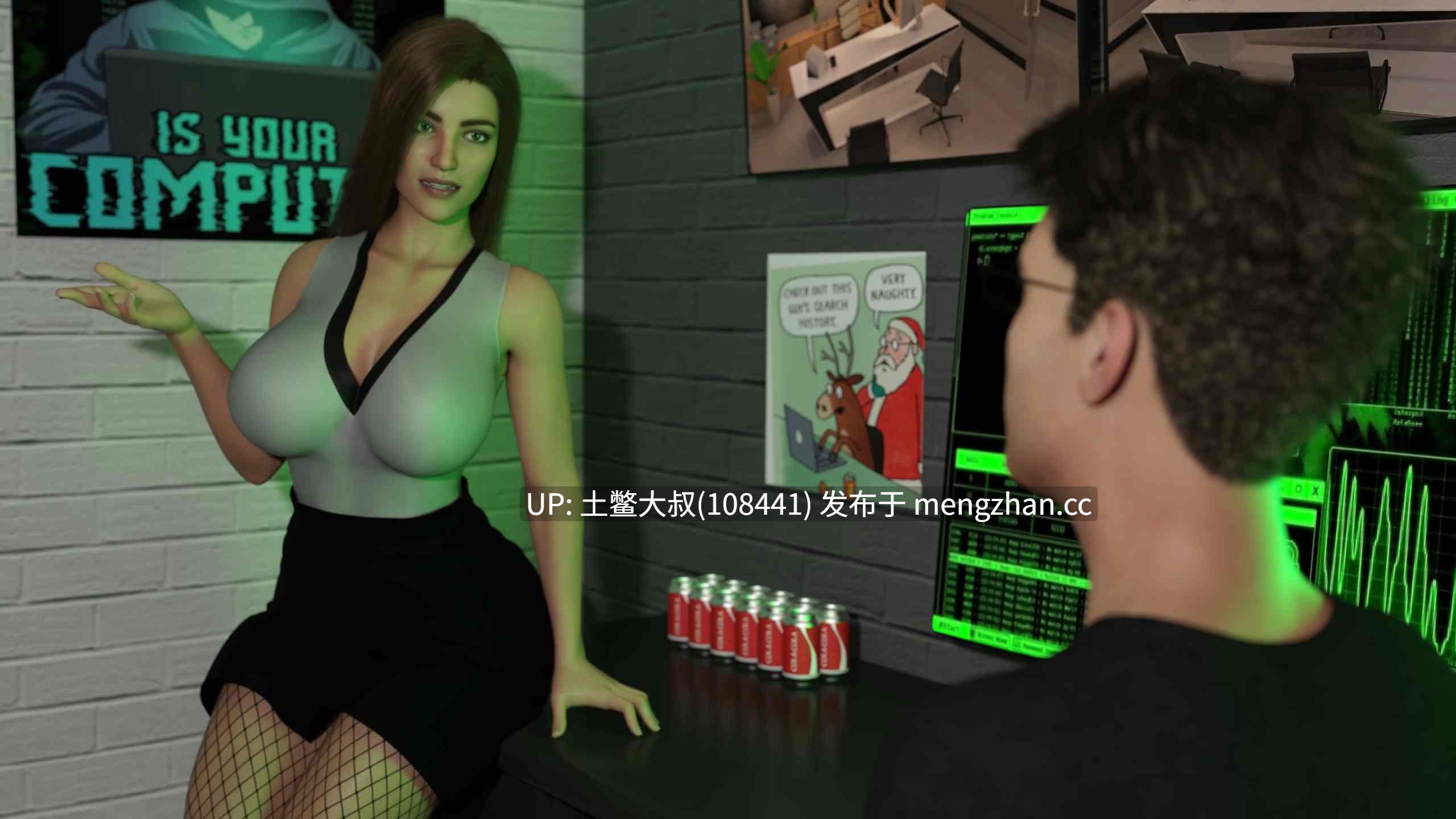 【3D欧美SLG 动态女同NTR+NTS 机翻】安全防护 In-Security [v0.4] 1.8gb-第21张图片-萌站