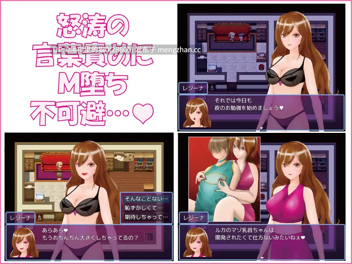 【PC/RPG】DERAREN QUEST[デラレンクエスト]～勇者になる前にM堕ちしちゃったボク-第3张图片-萌站