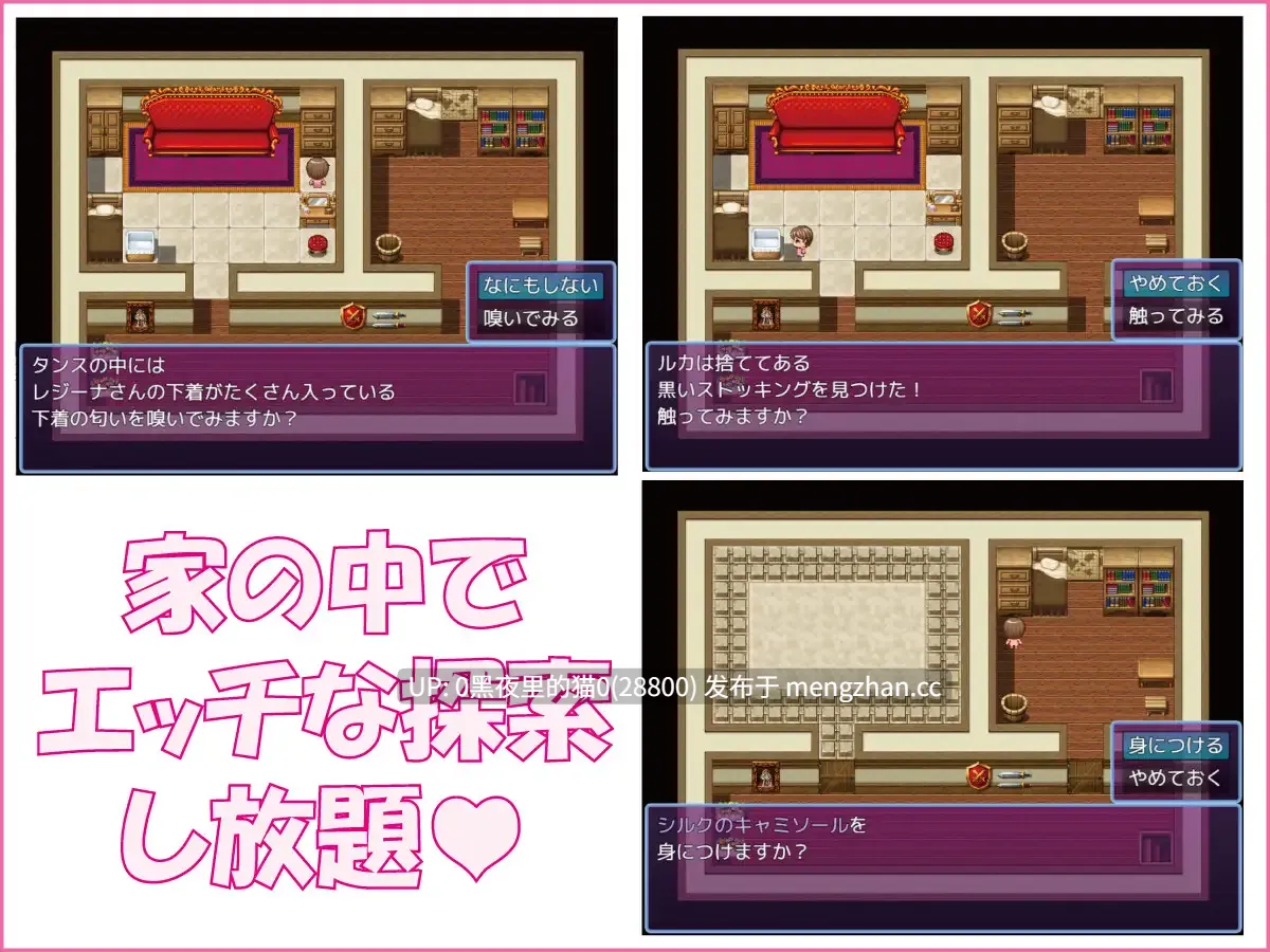 【PC/RPG】DERAREN QUEST[デラレンクエスト]～勇者になる前にM堕ちしちゃったボク-第4张图片-萌站