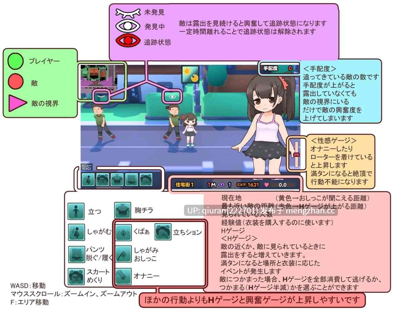 新作/本篇低价[日式SLG/羞耻/露出] 心跳加速!野外露出日记ドキドキ！野外露出日記 v25.12.23 正式版+自带全回想 [2.30G]