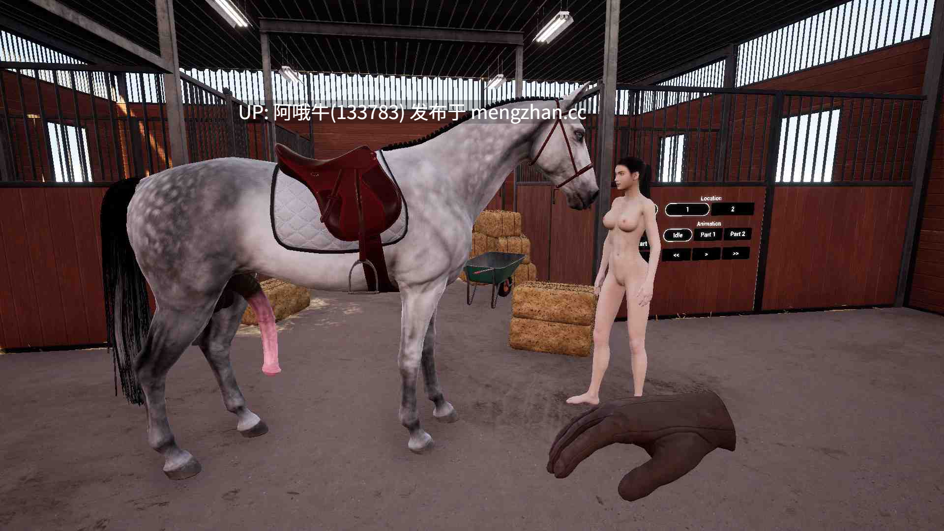 【3D/VR/互动/SLG/人兽/PC/生肉】骏马 种马 Stallion [v2.12 VR Stallion] 【1.33G】【序号6917】-第2张图片-萌站