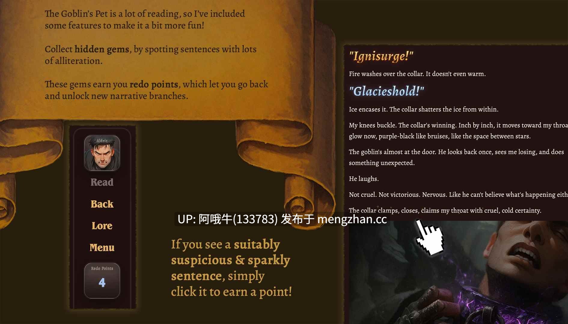 【html浏览器机翻/文字视觉小说/动态/PC】地精的宠物——重新项圈 The Goblin's Pet - Recollared [Ch3] [1.01G]【序号6937】-第3张图片-萌站