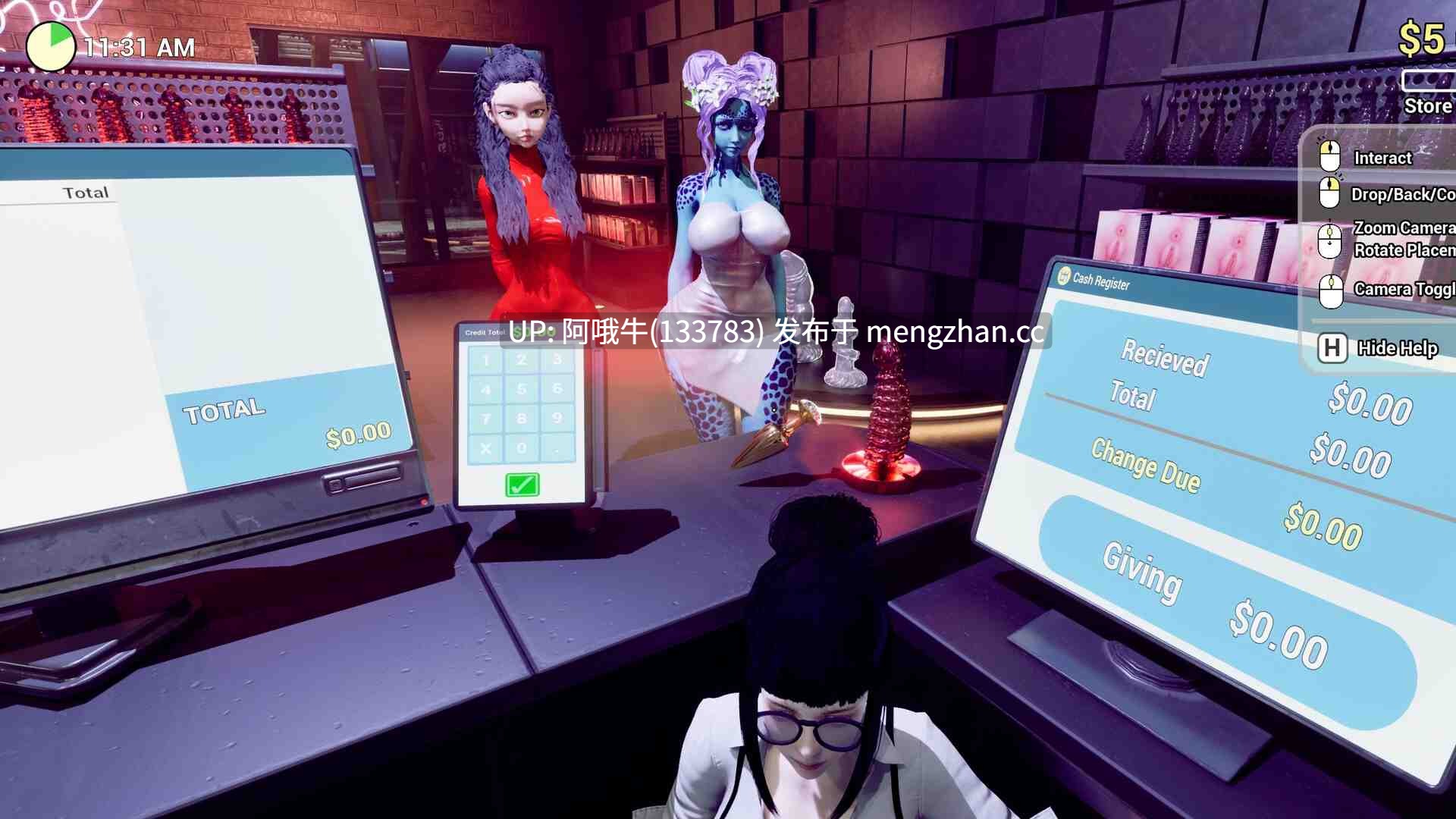 【3D/ACT/全动态/PC/官中】性商店模拟器：X光欲望 Sex Shop Simulator X-RAY DESIRE [3.12G]【序号6958】-第6张图片-萌站