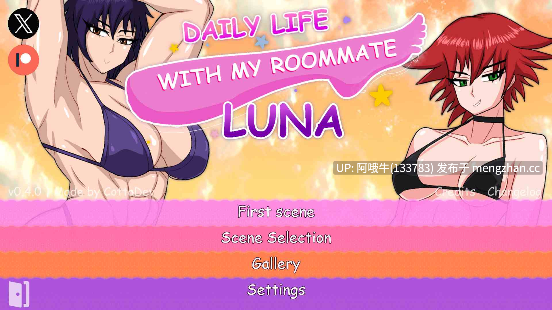 【2D/大屁股/SLG/PC/生肉】与室友露娜的日常生活！ Daily Life with My Roommate Luna! [v0.4.0] 【188M】【序号6963】-第3张图片-萌站