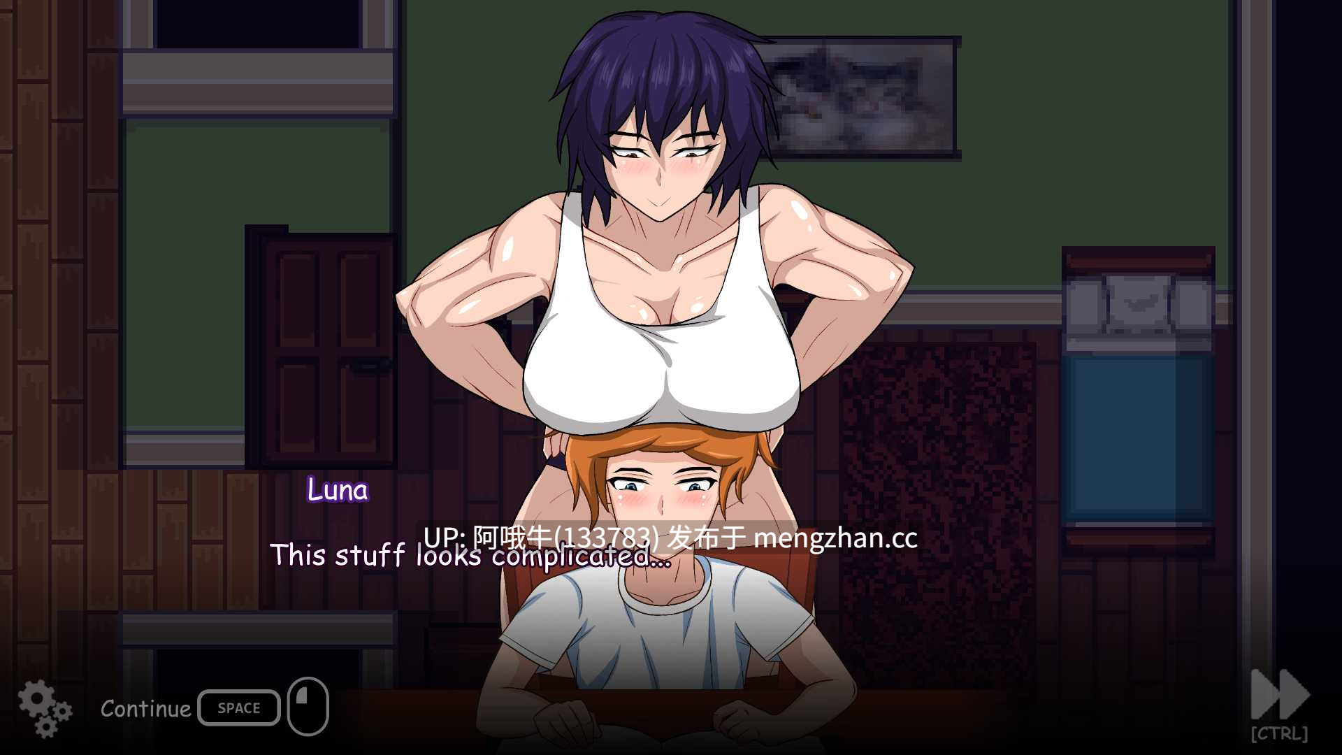 【2D/大屁股/SLG/PC/生肉】与室友露娜的日常生活！ Daily Life with My Roommate Luna! [v0.4.0] 【188M】【序号6963】-第5张图片-萌站