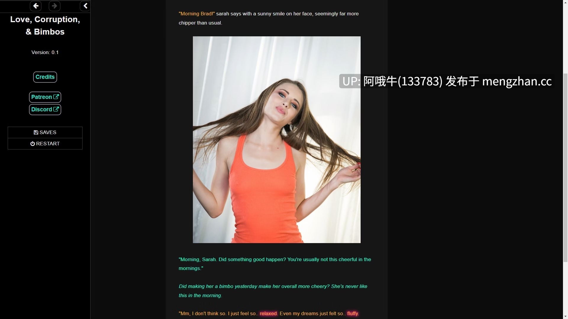 【欧美/真人CG/html浏览器机翻/文字视觉小说/互动/PC】爱、腐败与花瓶 Love, Corruption, & Bimbos [v0.7.7] 【4.03G】【序号6980】-第5张图片-萌站