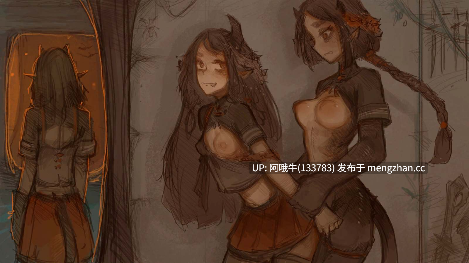 【2DCG/SLG/扶她/怪女孩/群交/PC/生肉】恶魔穹顶 Demon Dome [v0.10.0] 【449M】【序号6986】-第8张图片-萌站
