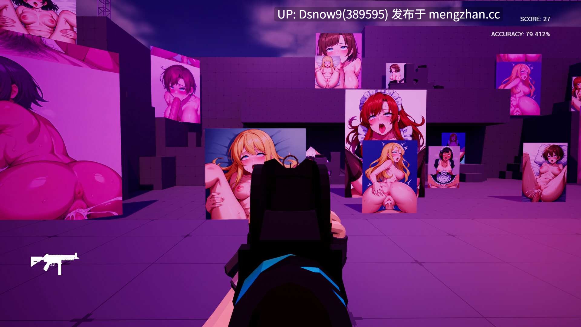 [3D/FPS/官中步兵] 性瘾者目标训练师 Gooning Aim Trainer [PC/1G]-第3张图片-萌站
