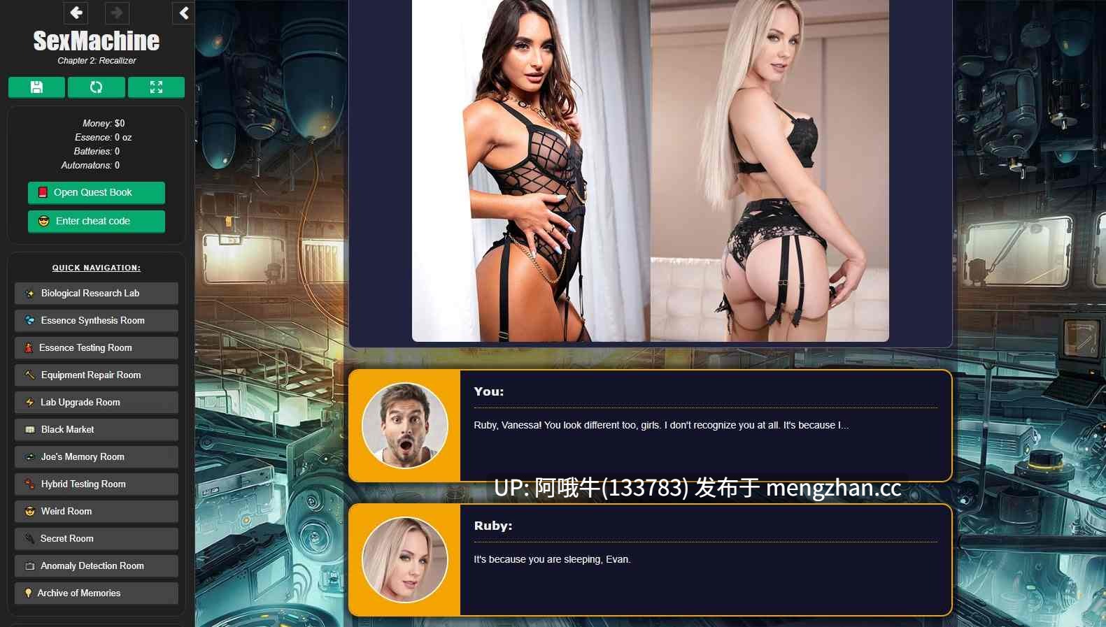 【真人CG/html浏览器机翻/文字视觉小说/PC】性机器 SexMachine [Ch.1 v1.5] 【3.27G】【序号7023】-第32张图片-萌站