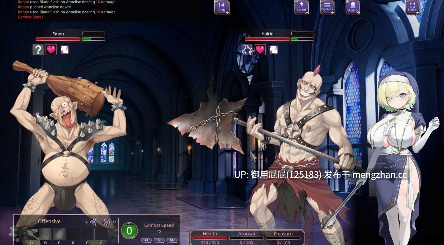 [回合制RPG/更新] 恶行城堡 Castle of Vice Alpha v0.6 生肉步兵版+无敌属性存档 [1.50G]-第3张图片-萌站