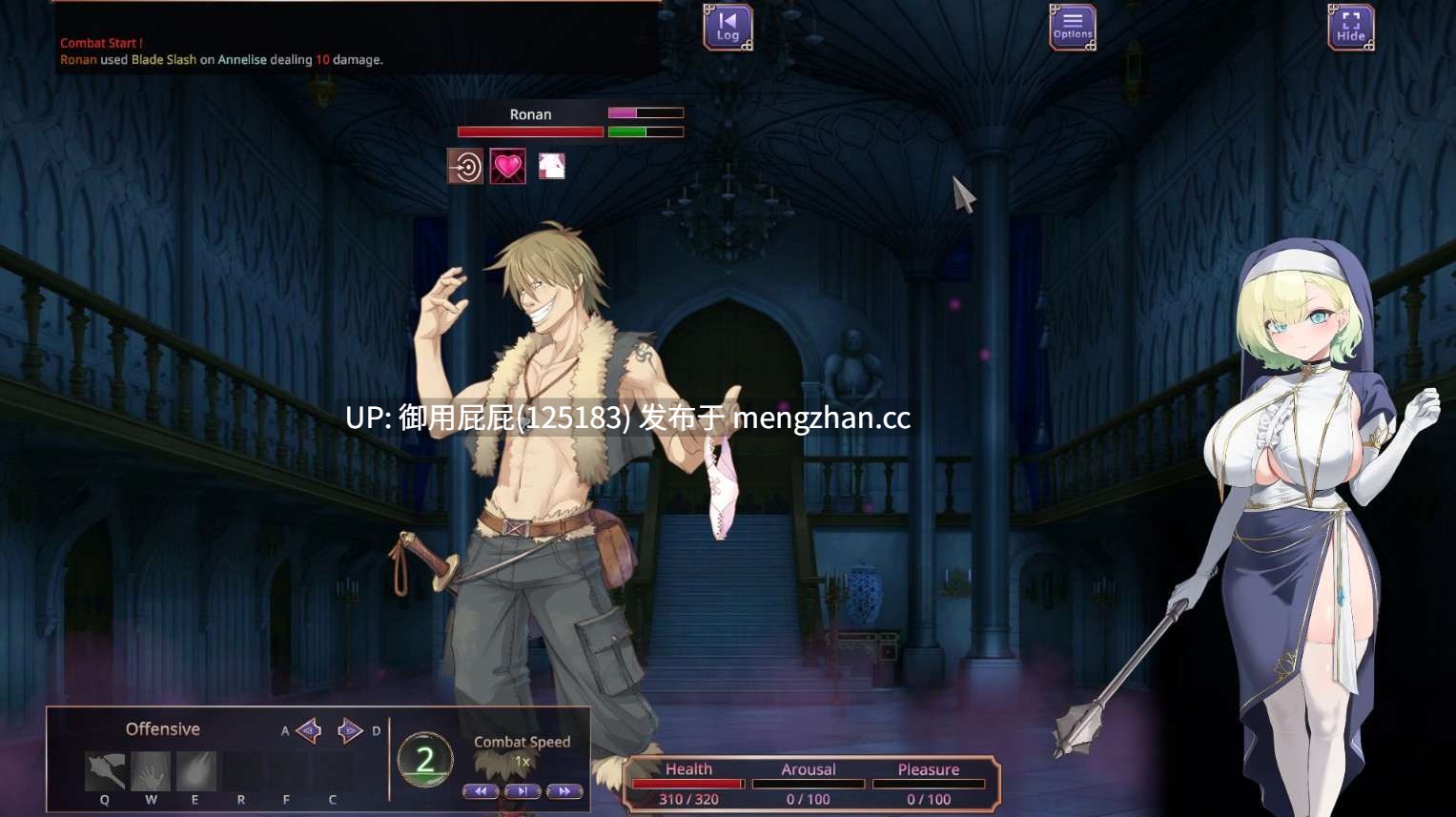 [回合制RPG/更新] 恶行城堡 Castle of Vice Alpha v0.6 生肉步兵版+无敌属性存档 [1.50G]-第6张图片-萌站