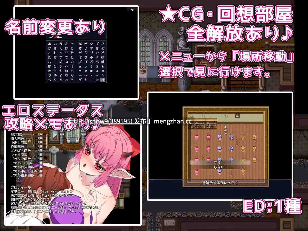 [RPG/AI汉化] さきゅばすほーにー [PC/489M]-第2张图片-萌站