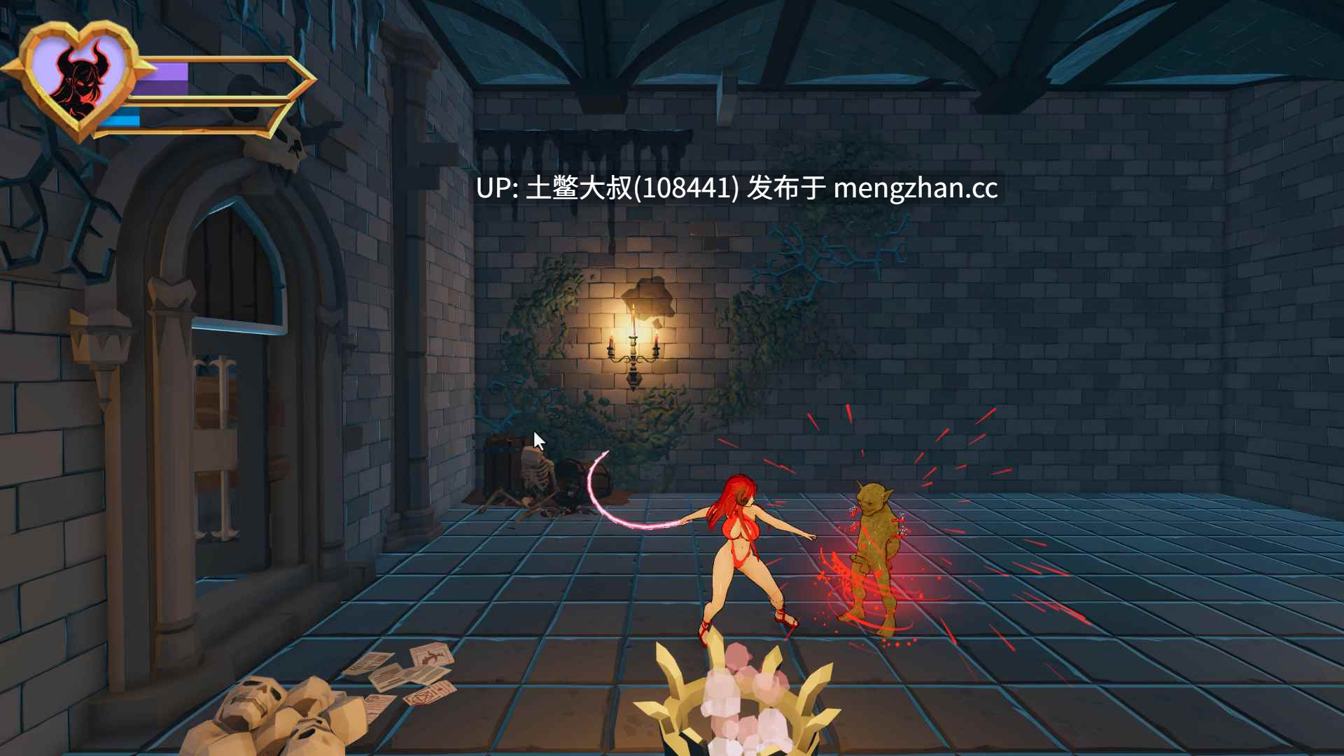 3D日式冒险战斗横版ACT 机翻工具 -- 魅魔：欲望诅咒 Succubus: The Lustborn Curse [v0.2.0] 3gb-第9张图片-萌站