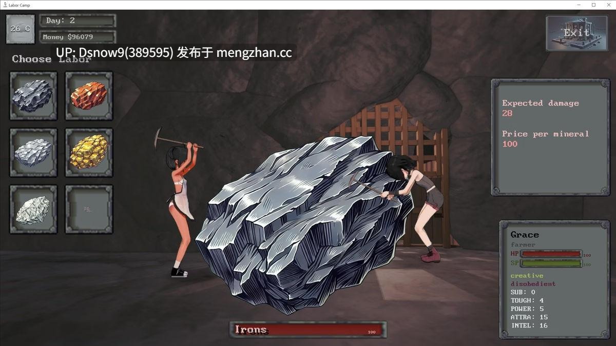 【日系SLG/AI汉化/动态】劳改营 Labor Camp v1.0【PC+安卓/5.9G】-第6张图片-萌站