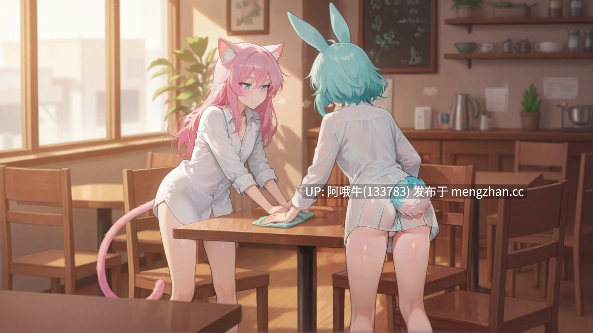【SLG/毛茸茸/伪娘/LGBT/PC/安卓/官中】甜美娘娘咖啡馆 Sweet Femboy Cafe [v0.1] [507M]【序号7066】-第3张图片-萌站