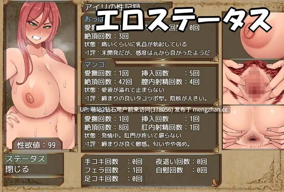 [强势女骑士后宫征服调教][爆乳修女战士淫乱阿黑颜木柱堕落]强制发情任务ニラマレクエスト[Ver1.18]【PC1.40G】-第10张图片-萌站