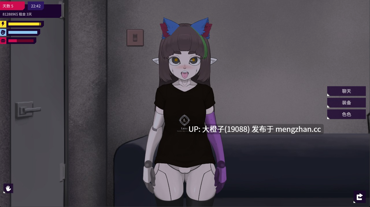 [SLG官中养成动态PC+安卓步兵]!Ω Factorial Omega My Dystopian Robot Girlfriend！ Ω 因子欧米茄：我的反乌托邦机器人女友v0.95.14[1.69G]-第9张图片-萌站