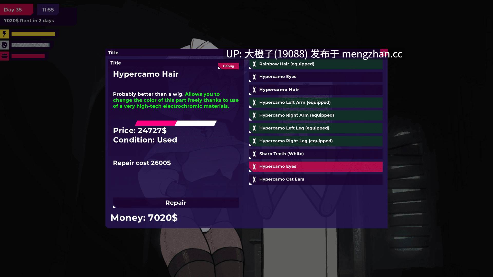 [SLG官中养成动态PC+安卓步兵]!Ω Factorial Omega My Dystopian Robot Girlfriend！ Ω 因子欧米茄：我的反乌托邦机器人女友v0.95.14[1.69G]-第11张图片-萌站