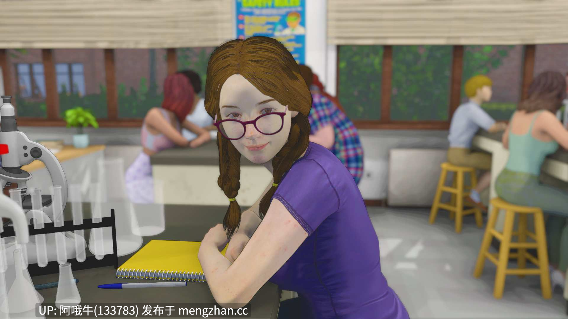 【3DCG/动态/SLG/PC/生肉】心弦 Heartstrings [v0.2.3.1] 【2.35G】【序号7110】-第9张图片-萌站