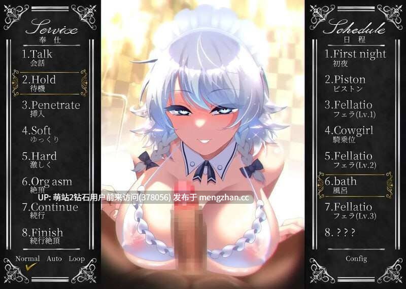 [爆款东方同人好色女仆的淫乱侍奉高品质纯爱全动态神作] オツトメ咲夜さん 敬业女仆咲夜 [官方中文] [2K60fps] [百度2.12G]-第6张图片-萌站
