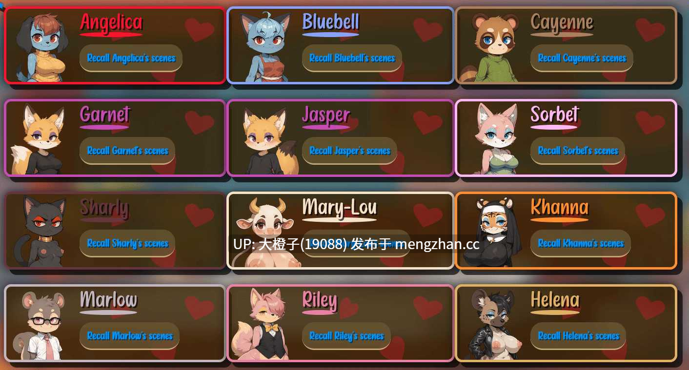 [SLG浏览器HTML机翻PC步兵毛茸茸福瑞] 糖浆镇 Syrup Town v10 [920M]-第24张图片-萌站