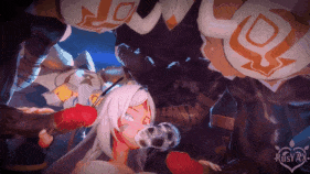 【1K/无修】新作-[RusYAX] 🩵Citlali X Hilichurls🩵