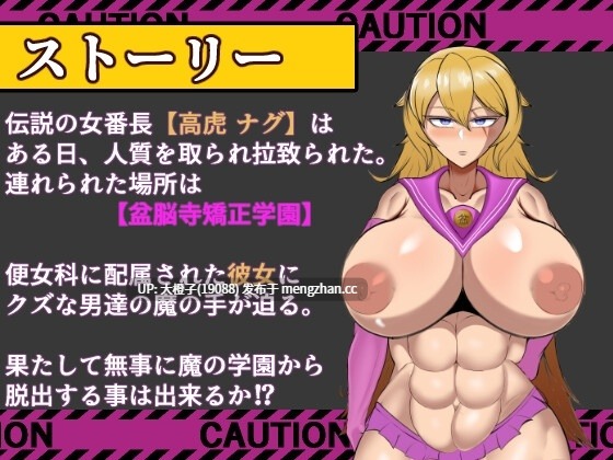 [RPG汉化PC调教肉便器][太陽星人]破壊の狂獣 高虎ナグ 盆脳寺矯正学園からの脱出ver1.0+存档[1.72G][萌站植入]-第2张图片-萌站