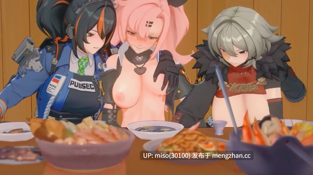 6.- 114【ZzZ】NicoleDemara x ZhuYuan& Caesar Futa 朱鳶&凯撒・金 sex [soundNTR] 绝区零 []-第3张图片-萌站