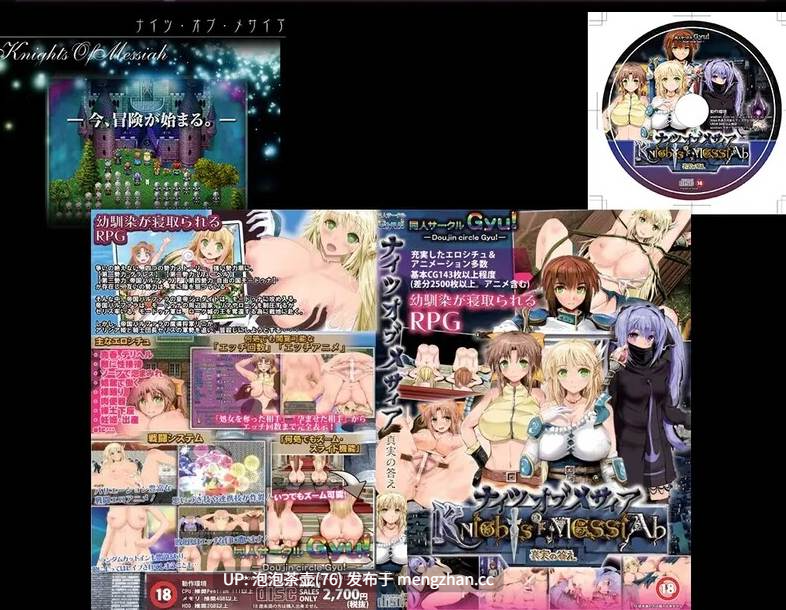 [精品RPG/官中/动态/NTR] 弥赛亚骑士团：真实的答案 ナイツ・オブ・メサイア Ver1.03.1 官方中文无码版+全CG回想-第3张图片-萌站