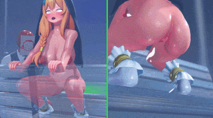 ブルアカ産卵部(マリー編) + 巨乳化