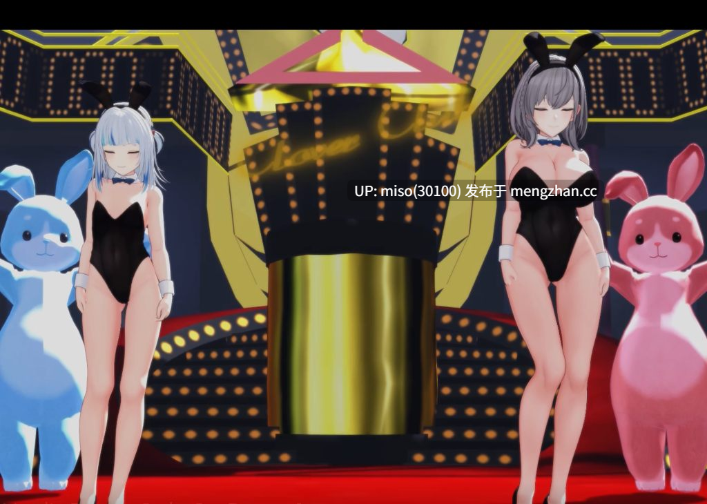 7.Gura and Noel's Bunny Style SexDance ]-第4张图片-萌站