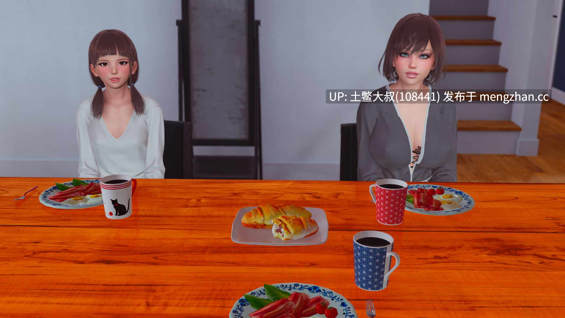 3D亚洲动态腐败类SLG 机翻 -- 真丈夫 True Husband [v1.5] 3.2gb-第2张图片-萌站