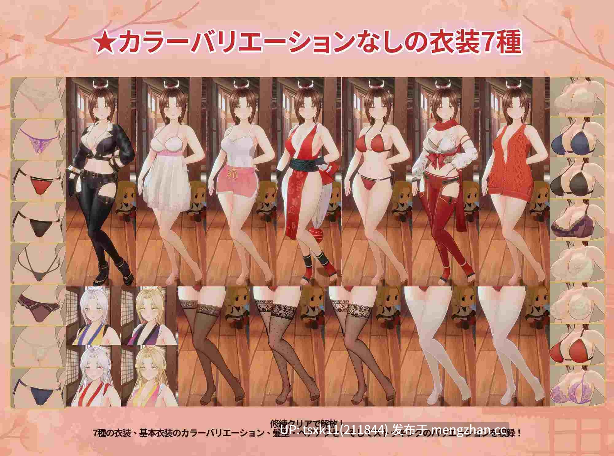 [PC][精品3D互动/官中/动态/3D]忍法帖 ～舞之淫术传承之道～ 忍法帖 ～舞の淫術伝承の道～v1.0.3.6 官方中文版 -第2张图片-萌站